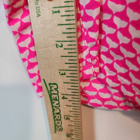 Vineyard Vines Women's Whale Tail Print Performance Shorts Neon Pink Nylon Short - Picture 12 of 12